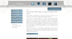 Desktop Screenshot of modul-events.com